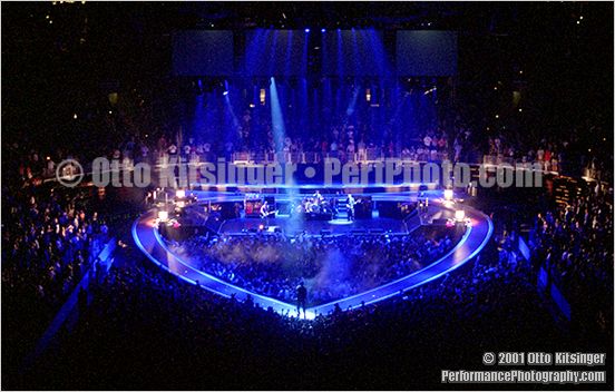 Live U2 concert photo of