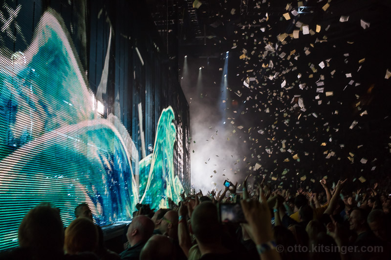Live concert photo of The Edge