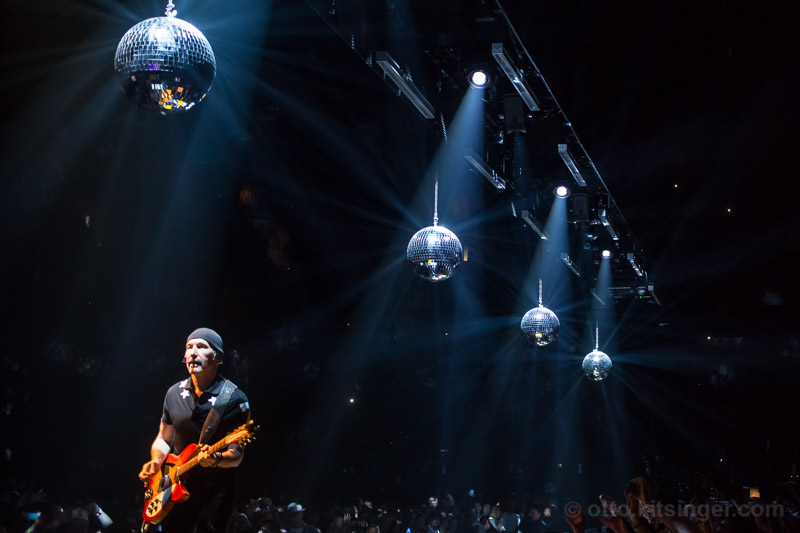 Live concert photo of The Edge