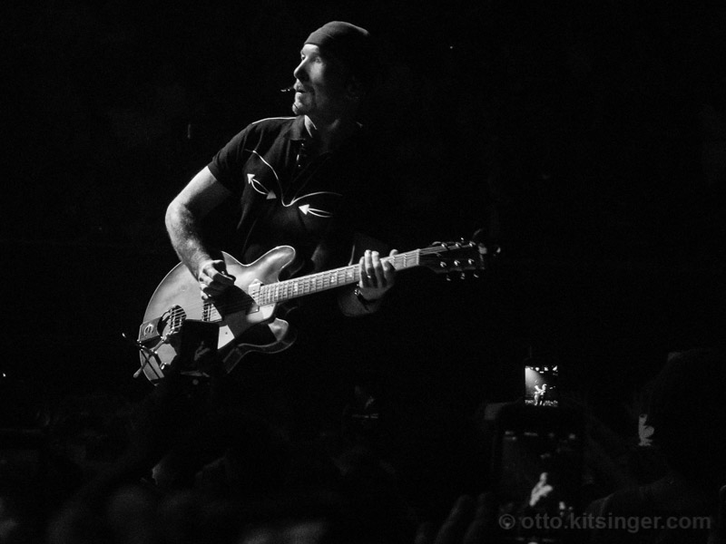 Live concert photo of The Edge