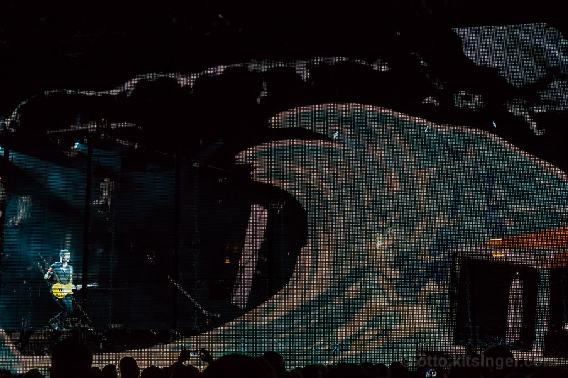 Live concert photo of The Edge